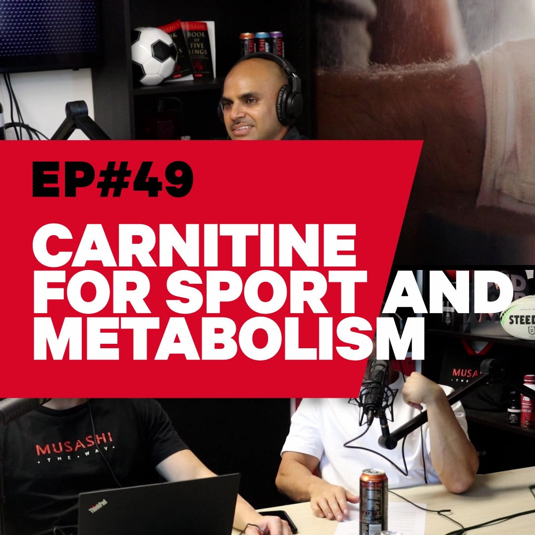 Musashi podcast CARNITINE for Sport and Metabolism