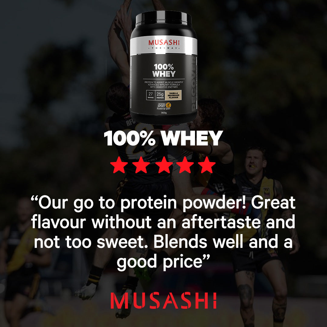 Musashi 100% Whey product review